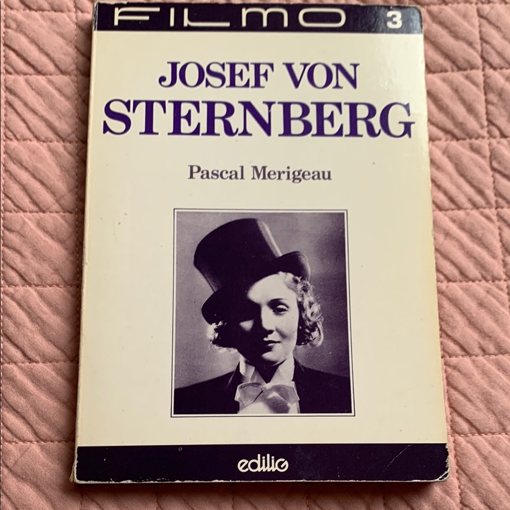 LIVRE VINTAGE - Josef von sternberg / Filmo n° 3 | Merigeau Pascal